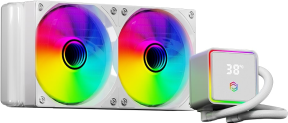 FRISBY FCL-240W ARGB 240mm Beyaz İşlemci Sıvı Soğutucu