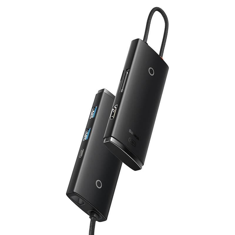Baseus WKQX050101 Type-C 6 in 1 Laptop Docking Station Siyah
