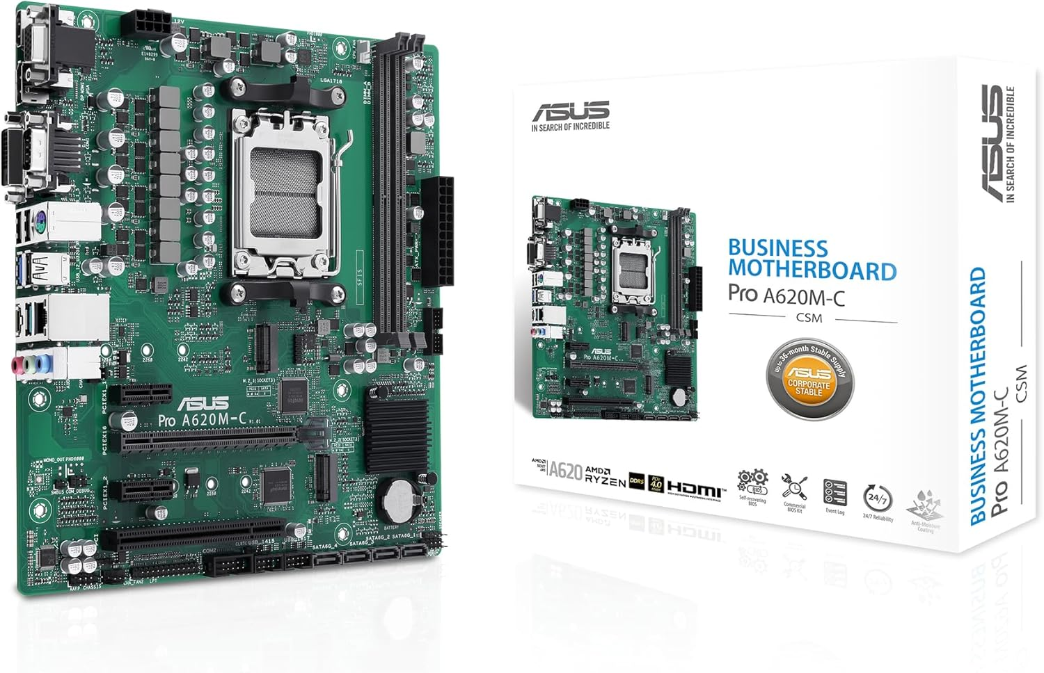 ASUS Pro A620M-C-CSM Anakart