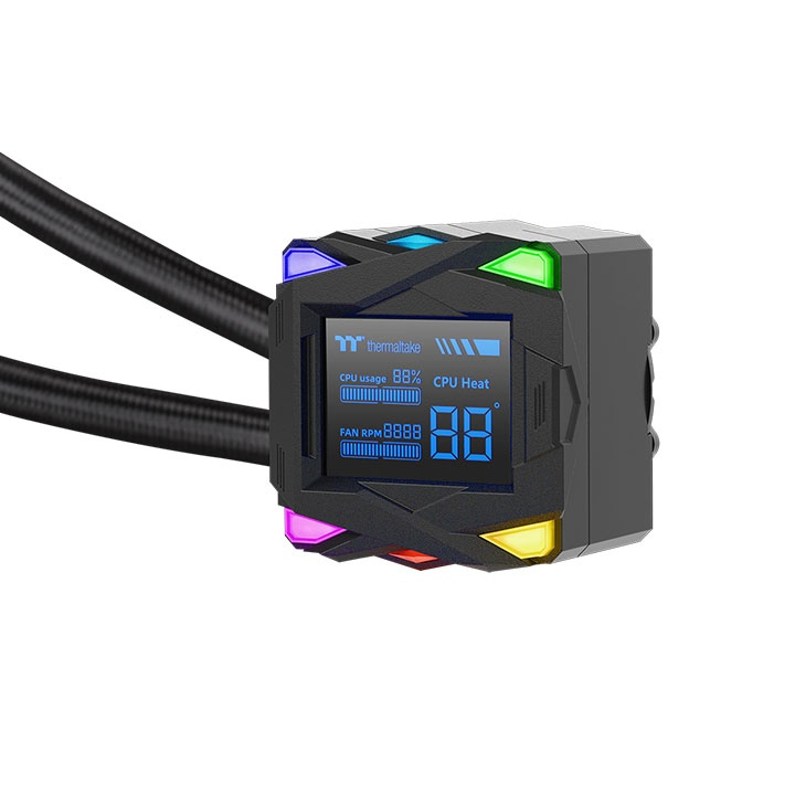 Thermaltake LA360-S LCD CL-W462-PL12SW-A ARGB 360mm AM5/1851p Uyumlu İşlemci Sıvı Soğutucu