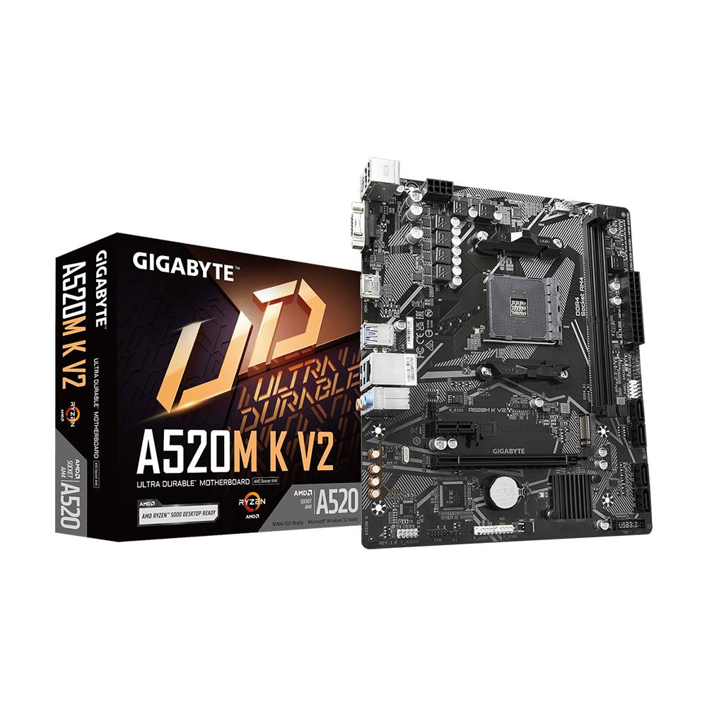Gigabyte A520M K V2 1.0 DDR4 mATX Gaming Anakart