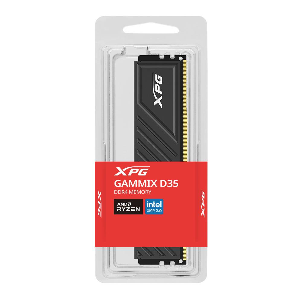 XPG Gammix D35 AX4U32008G16A-SBKD35 8GB DDR4 3200MHz Gaming Ram