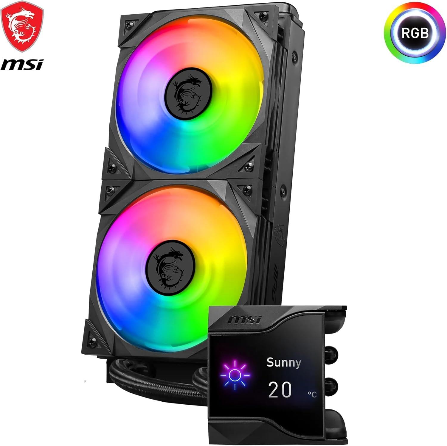 MSI MPG CoreLiquid D240 240mm Siyah İşlemci Sıvı Soğutucu
