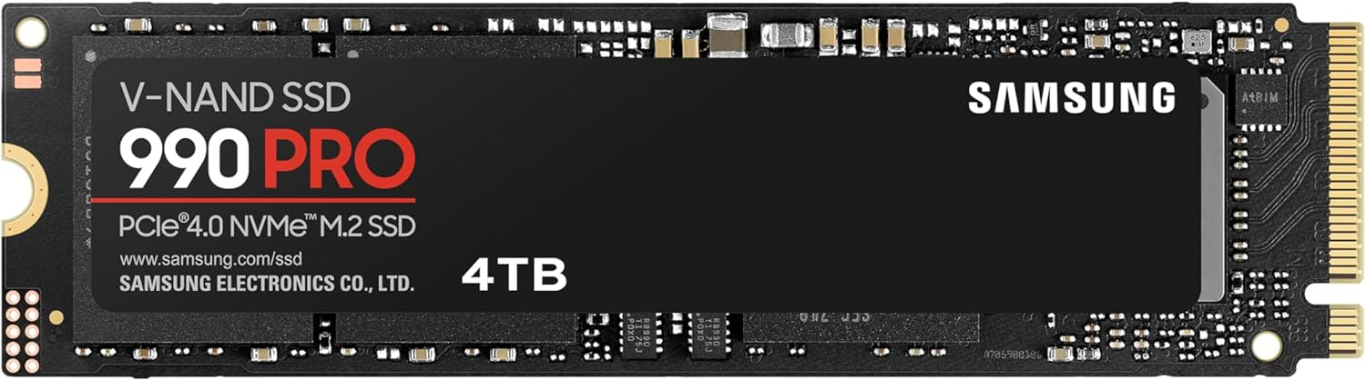 Samsung 990 PRO MZ-V9P4T0BW 4TB PCIe NVMe M.2 SSD Disk