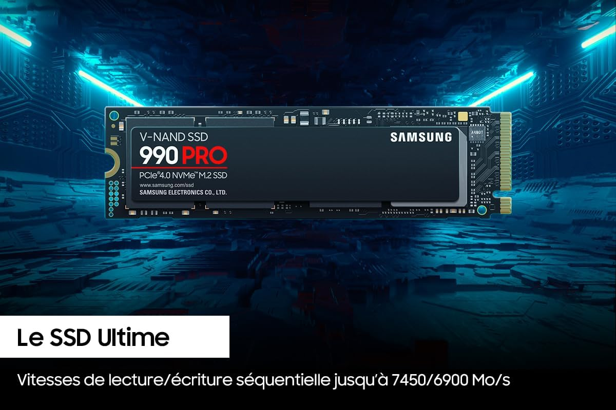 Samsung 990 PRO MZ-V9P4T0BW 4TB PCIe NVMe M.2 SSD Disk