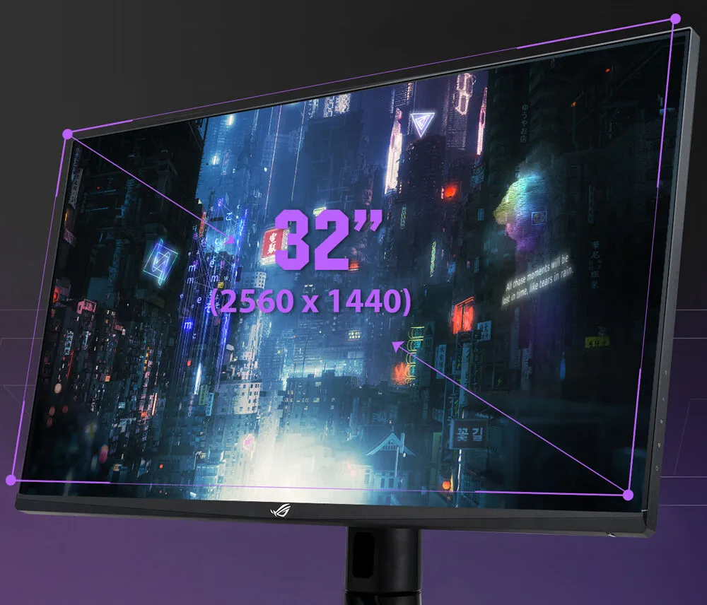 ASUS ROG Strix XG32AQ 32″ 1ms 175Hz G-Sync HDR600 Fast IPS WQHD Gaming (Oyuncu) Monitör