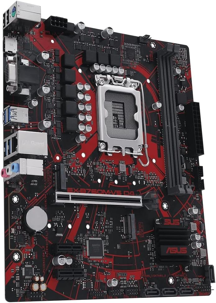 ASUS EX-B760M-V5 D4-CSM Intel B760 mATX Gaming (Oyuncu) Anakart