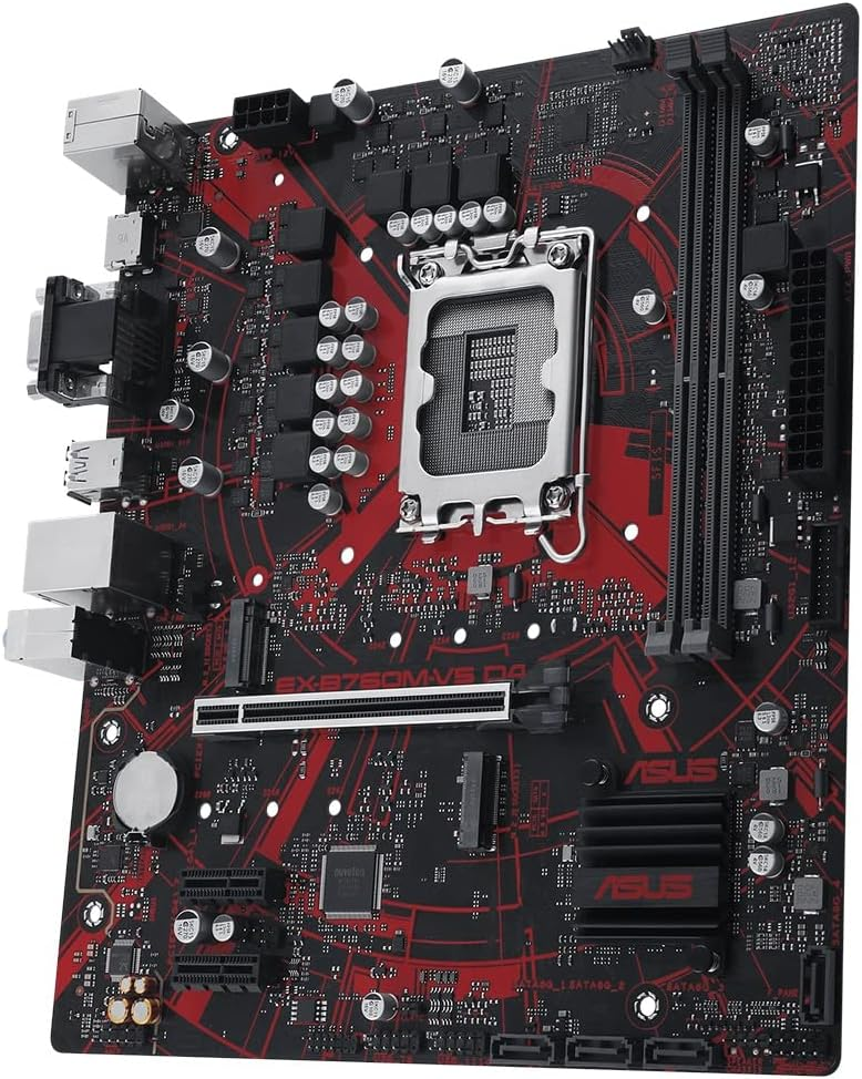 ASUS EX-B760M-V5 D4-CSM Intel B760 mATX Gaming (Oyuncu) Anakart