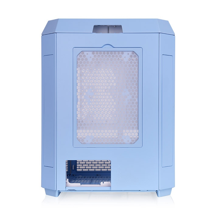 Thermaltake The Tower 600 Hydrangea Blue Temperli Cam USB 3.0 ATX Mid Tower Oyuncu (Gaming) Kasası
