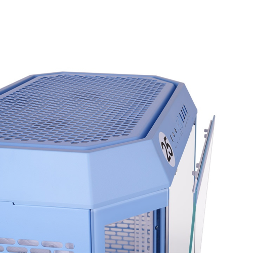 Thermaltake The Tower 600 Hydrangea Blue Temperli Cam USB 3.0 ATX Mid Tower Oyuncu (Gaming) Kasası