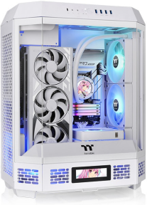 Thermaltake The Tower 600 Snow Temperli Cam USB 3.0 ATX Mid Tower Oyuncu (Gaming) Kasası