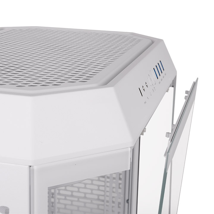 Thermaltake The Tower 600 Snow Temperli Cam USB 3.0 ATX Mid Tower Oyuncu (Gaming) Kasası