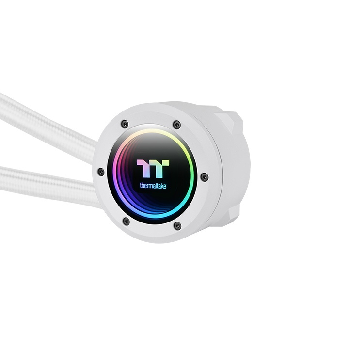 Thermaltake TH240 V2 CL-W364-PL12SW-A Beyaz ARGB 240mm AM5/1851p Uyumlu İşlemci Sıvı Soğutucu