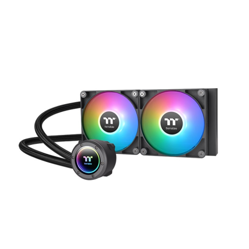 Thermaltake TH240 V2 CL-W361-PL12SW-A Siyah ARGB 240mm AM5/1851p Uyumlu İşlemci Sıvı Soğutucu