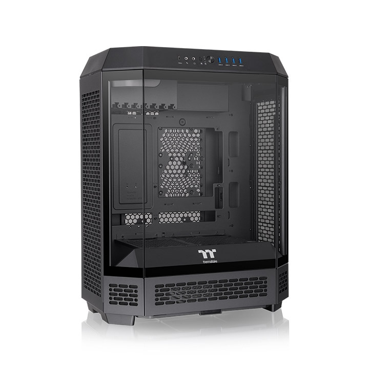 Thermaltake The Tower 600 Siyah Temperli Cam USB 3.0 ATX Mid Tower Oyuncu (Gaming) Kasası