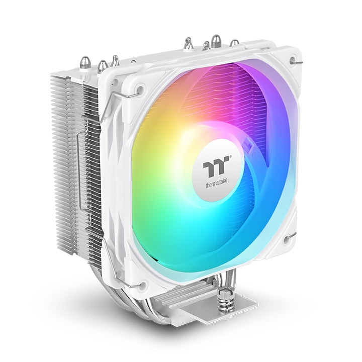 Thermaltake UX400 CL-P143-AL12SW-A 1x120mm ARGB Beyaz Kule Tipi İşlemci Soğutucu