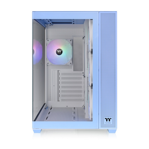 Thermaltake View 380 Hydrangea Blue Temperli Cam 4X120mm USB 3.0 ARGB ATX Mid Tower Oyuncu (Gaming) Kasası