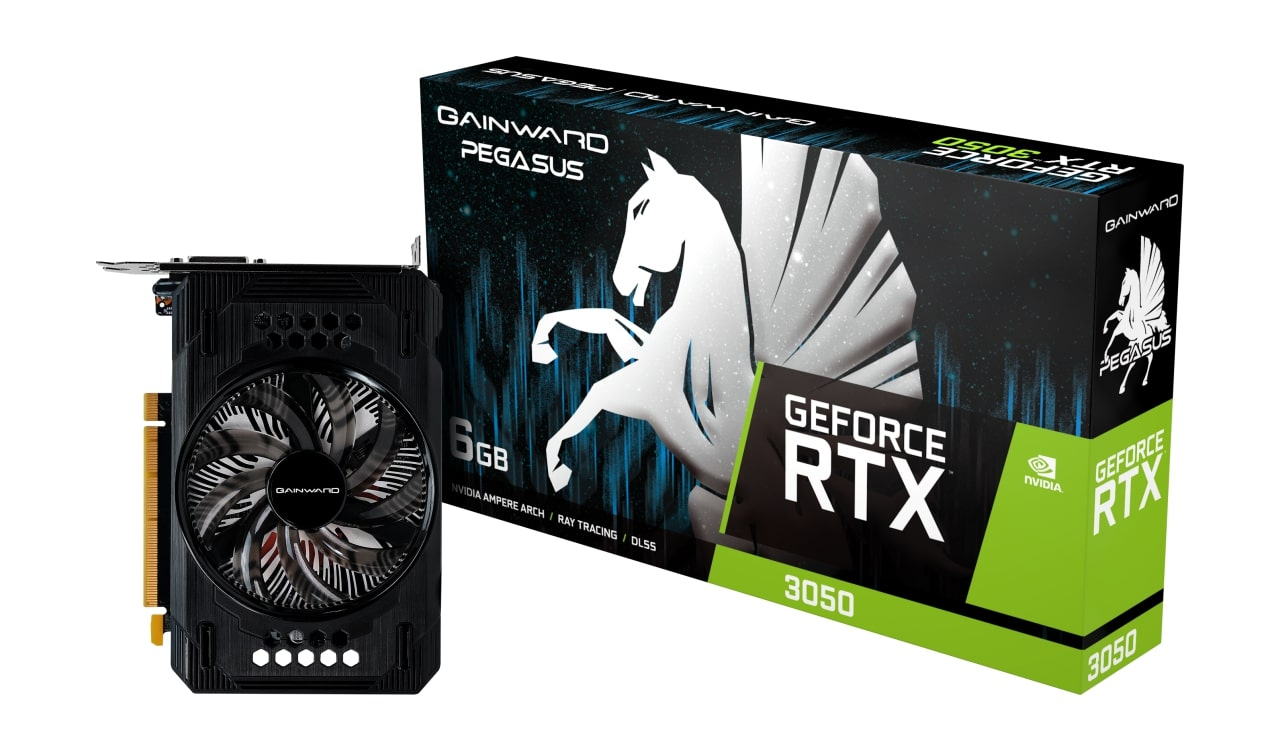 GAINWARD RTX3050 PEGASUS 6GB GDDR6 96Bit Gaming Ekran Kartı