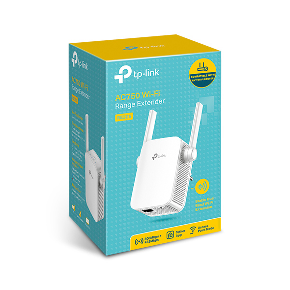 TP-Link RE205 AC750 Menzil Genişletici