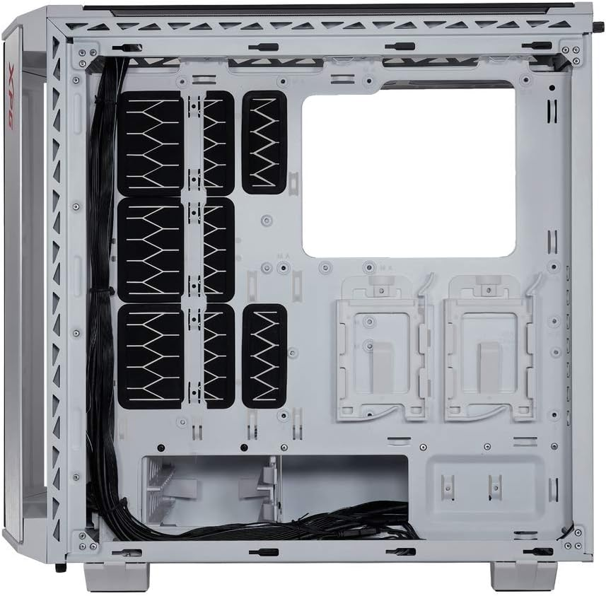 XPG Battlecruiser Temperli USB 3.0 E-ATX Mid-Tower Beyaz Gaming (Oyuncu) Kasa (BATTLECRUISER-WHCWW)