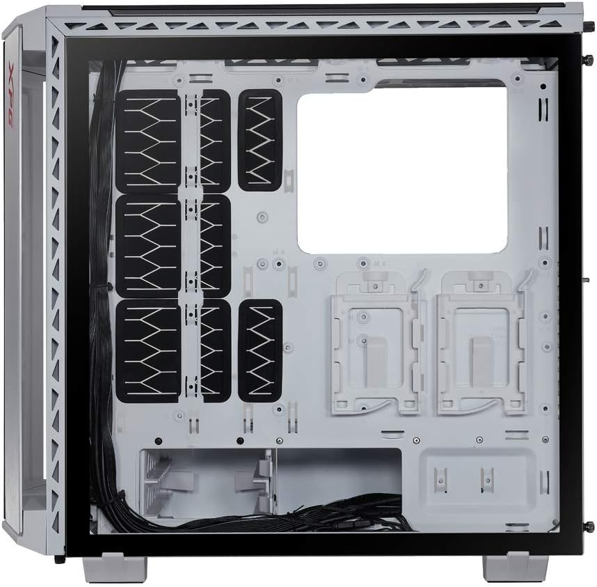 XPG Battlecruiser Temperli USB 3.0 E-ATX Mid-Tower Beyaz Gaming (Oyuncu) Kasa (BATTLECRUISER-WHCWW)
