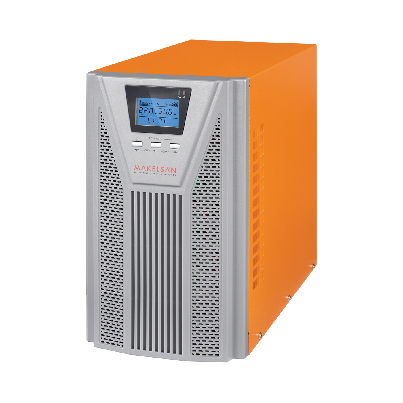 Makelsan Powerpack SE 3KVA / 2700W (1F/1F) 5-10dk (6x 12V/9AH) Online Kesintisiz Güç Kaynağı - MU03000N11EAV03