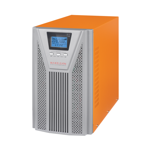 Makelsan Powerpack SE 3KVA / 2700W (1F/1F) 5-10dk (6x 12V/9AH) Online Kesintisiz Güç Kaynağı - MU03000N11EAV03