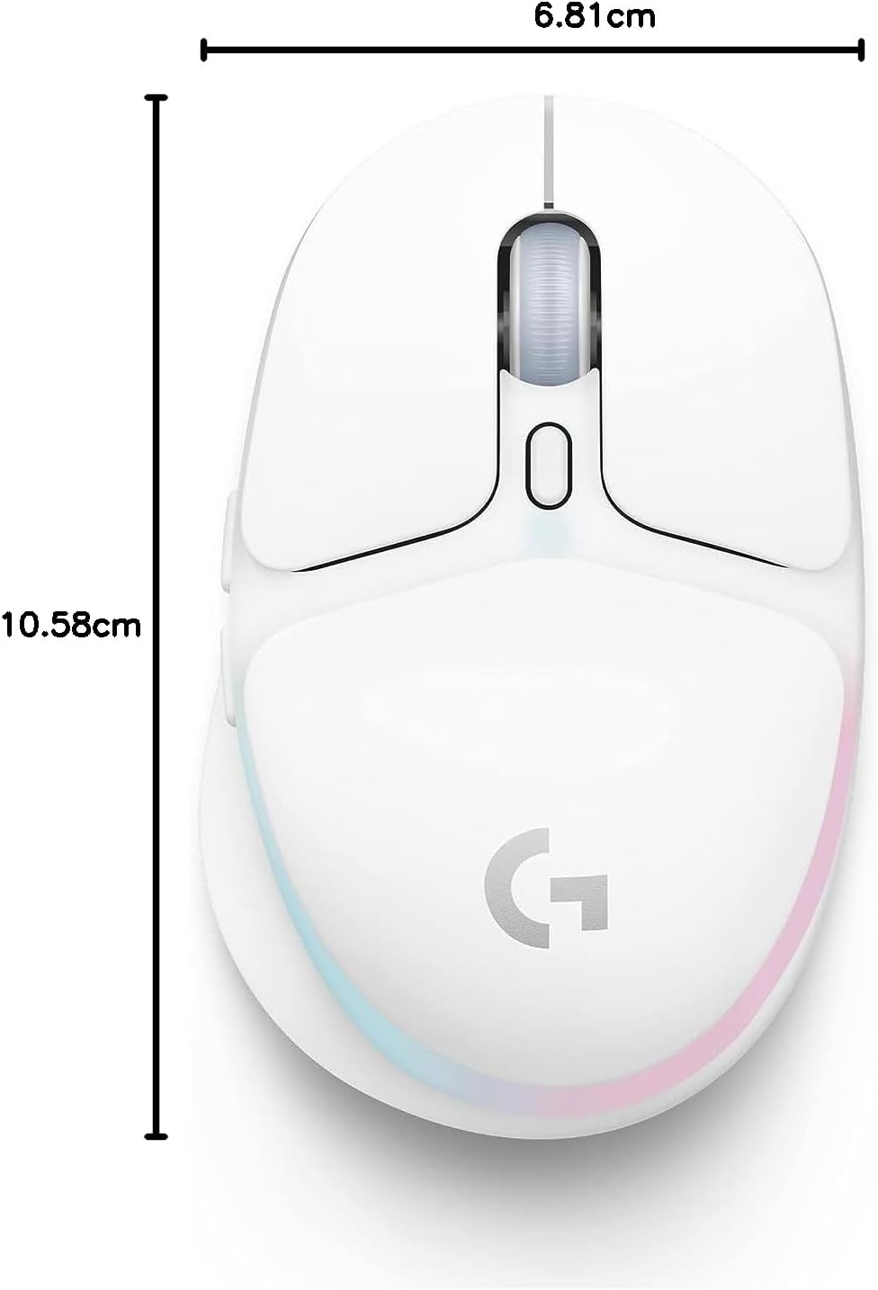 Logitech Aurora G705  Kablosuz Beyaz Gaming Mouse 