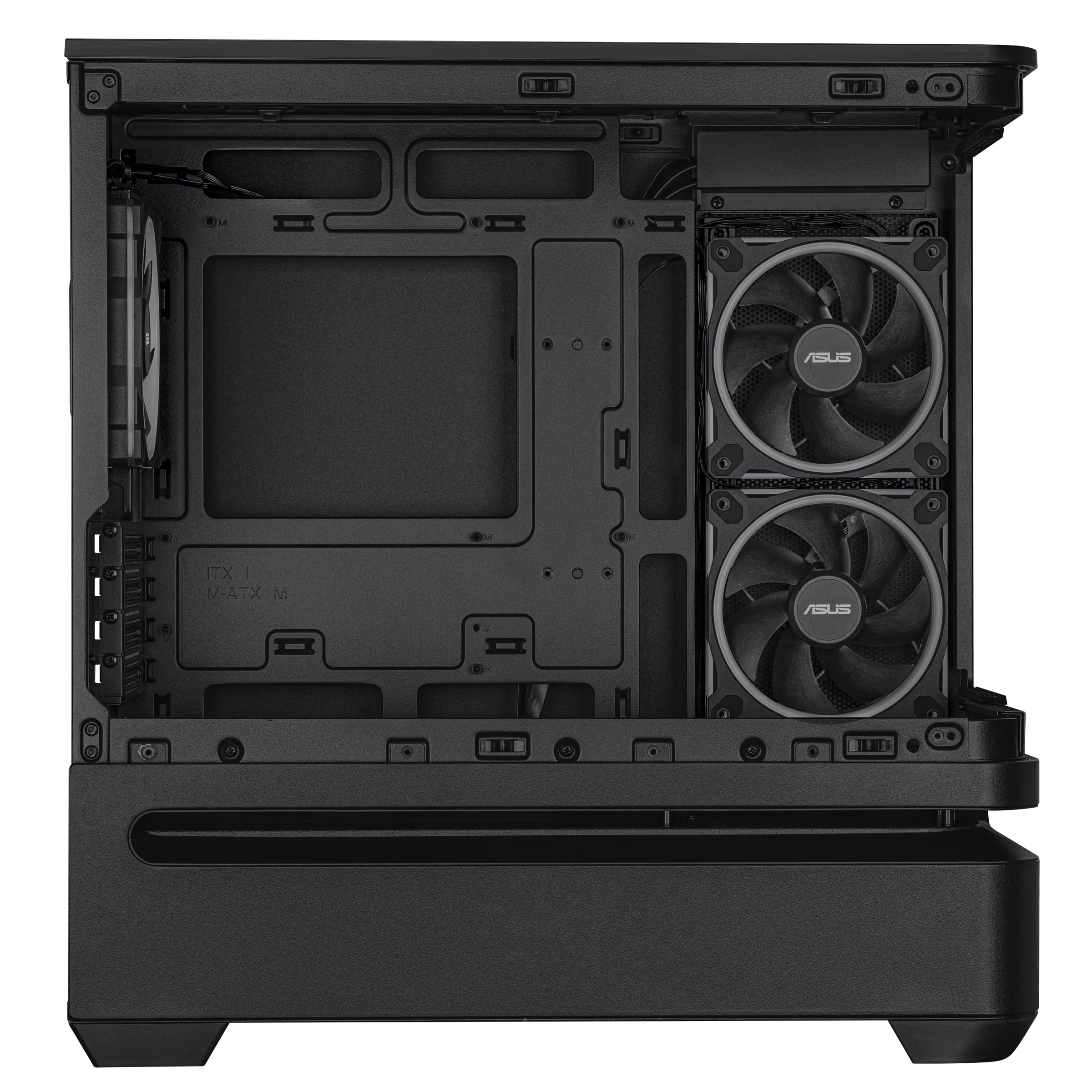 ASUS Prime AP202 TG Temperli Cam Micro ATX Siyah Bilgisayar Kasası