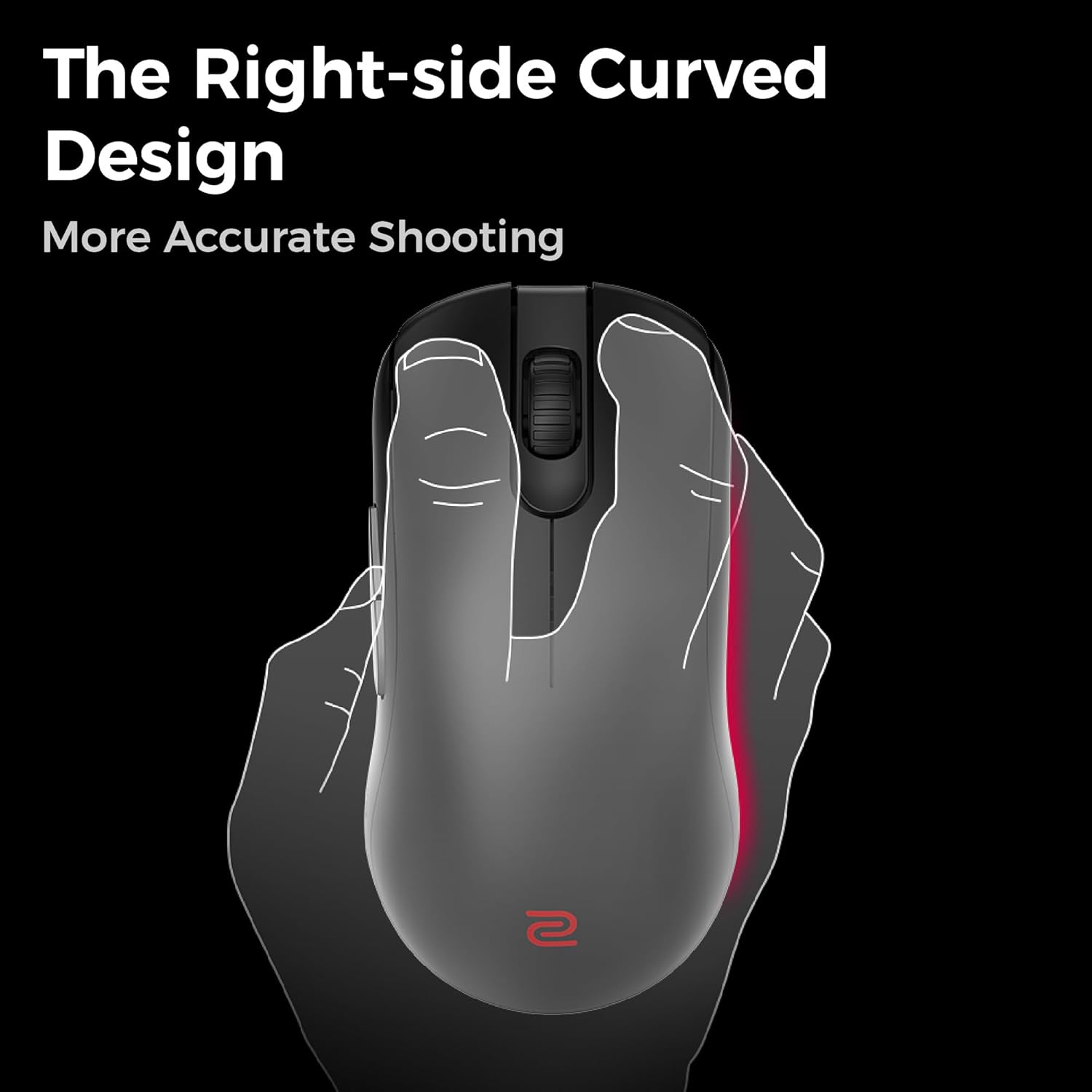 Zowie FK2-DW Orta boy 4K Simetrik Kablosuz E-spor Oyuncu Mouse
