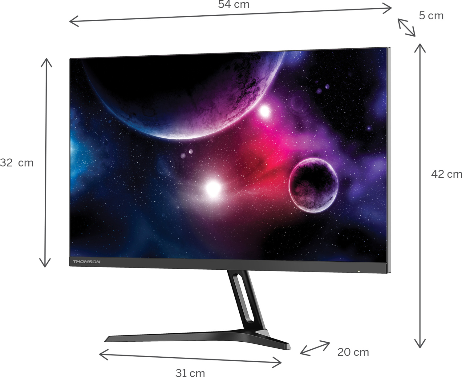 Thomson M24FG2Y14 24″ 180Hz 1Ms FHD Gaming Monitör