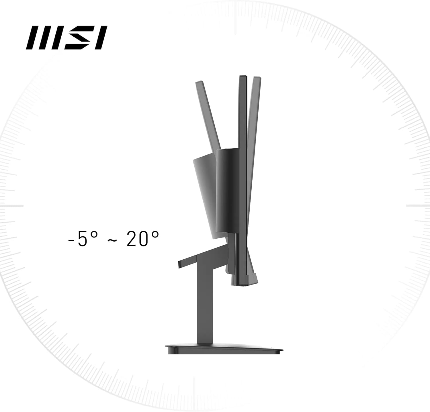 MSI Pro MP2412 23.8″ 1920x1080 VA 100Hz 1ms Anti-Glare  Monitör