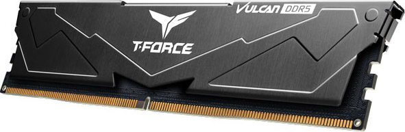 Team T-Force Vulcan Black 16GB (2x8GB) 5600Mhz DDR5 Gaming Ram
