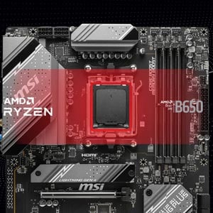 MSI B650 GAMING PLUS WIFI AM5 Soket DDR5 6000(OC)MHz ATX Gaming Anakart
