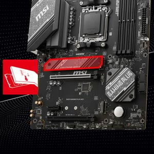 MSI B650 GAMING PLUS WIFI AM5 Soket DDR5 6000(OC)MHz ATX Gaming Anakart