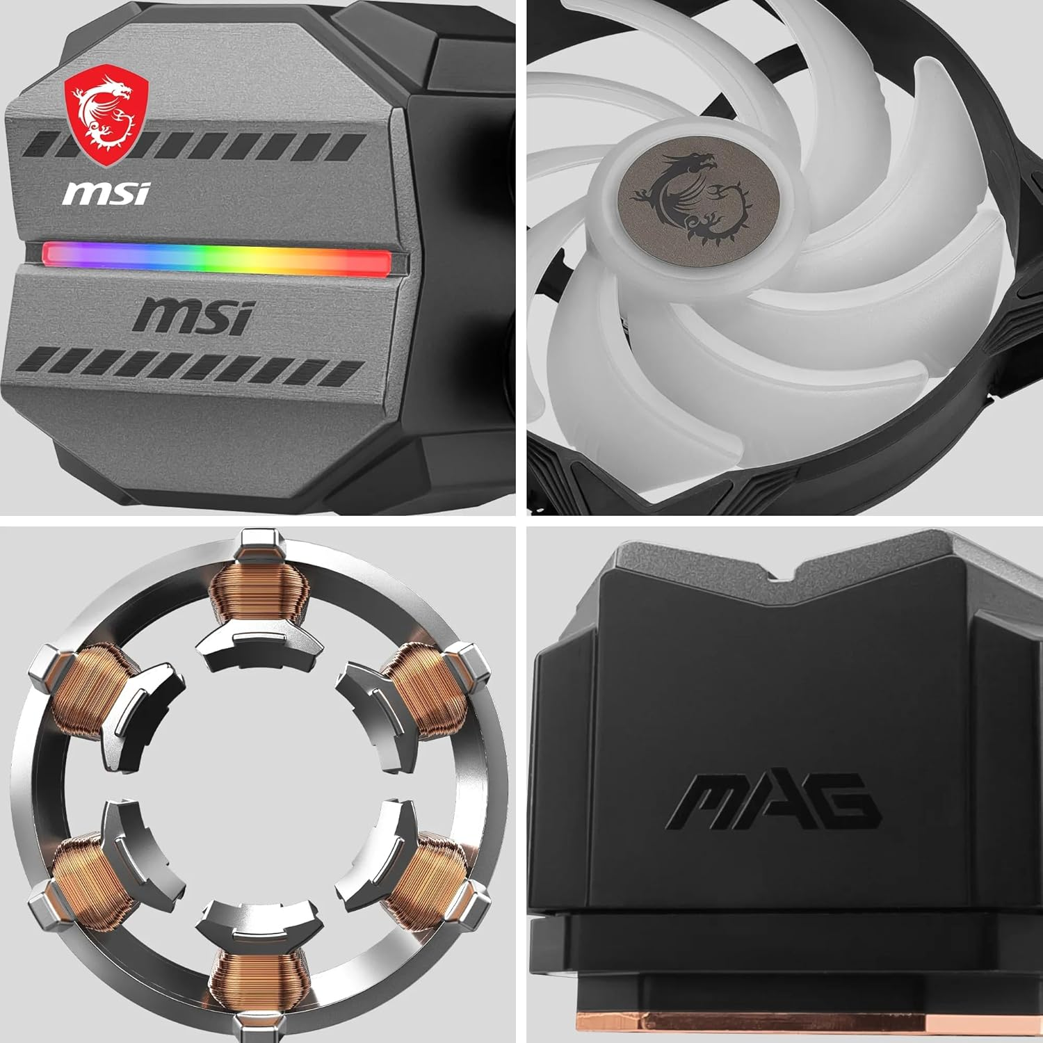 MSI MAG CoreLiquid M240 240mm Siyah İşlemci Sıvı Soğutucu