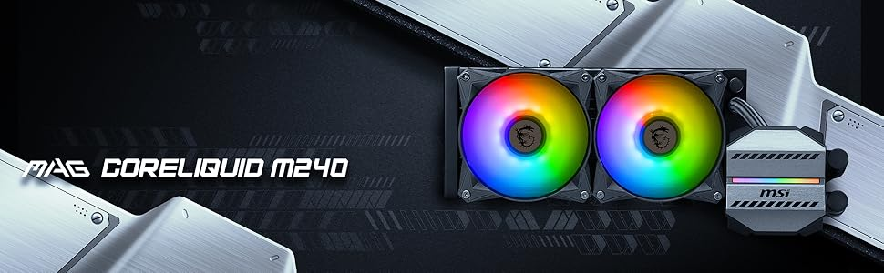 MSI MAG CoreLiquid M240 240mm Siyah İşlemci Sıvı Soğutucu