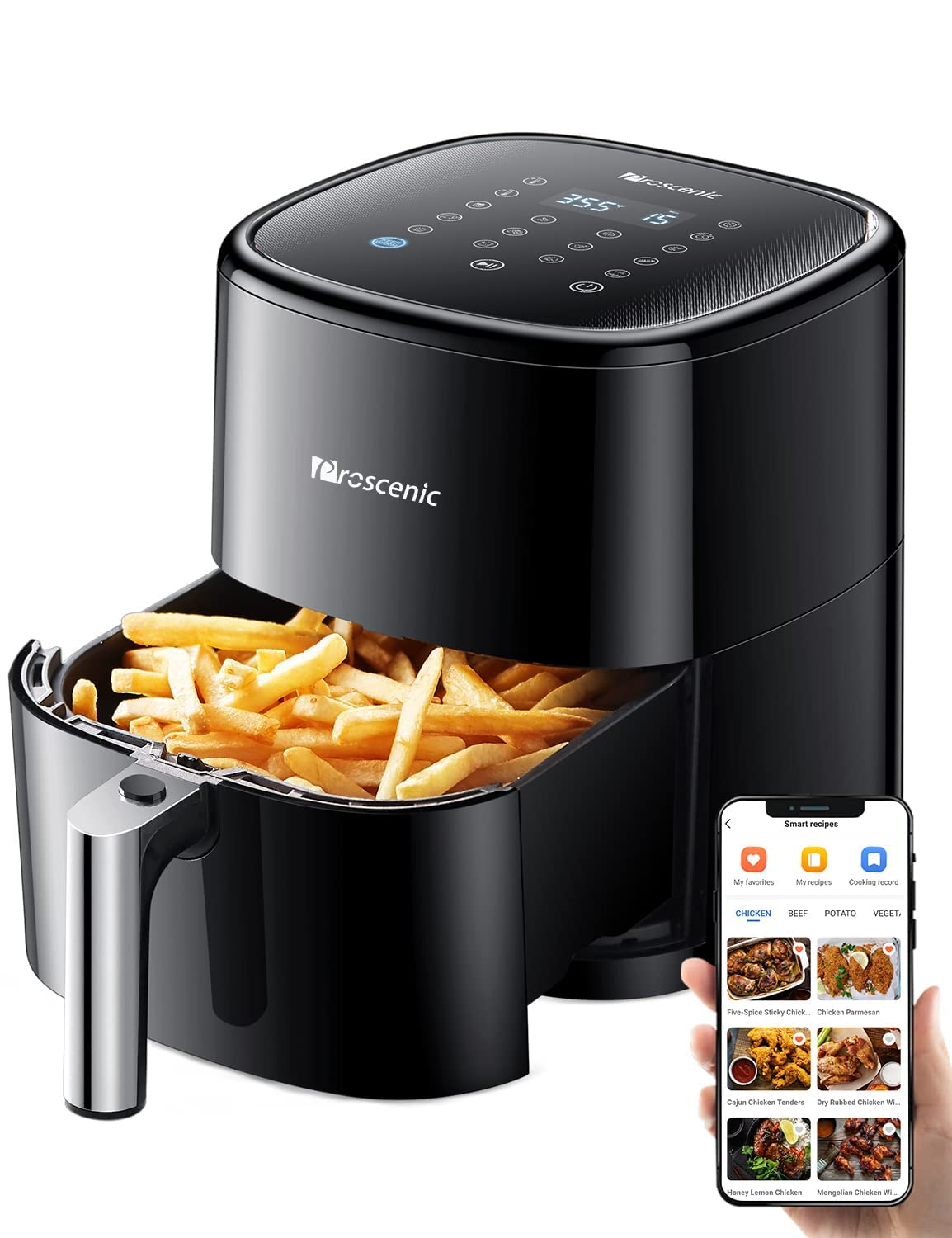 Proscenic T22 Air Fryer 5L Yağsız Fritöz