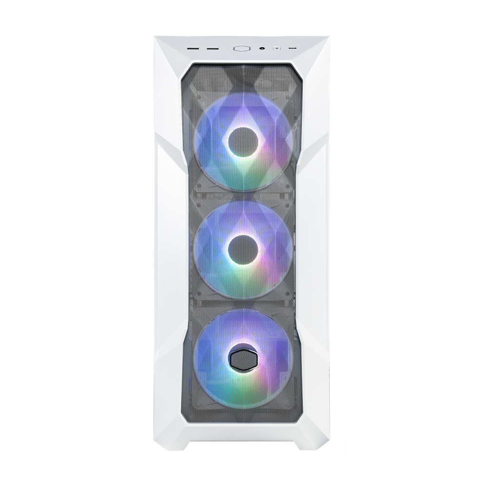 Cooler Master MasterBox TD500 V2 Beyaz ARGB USB 3.2 Tempered Glass ATX Mid Tower Kasa