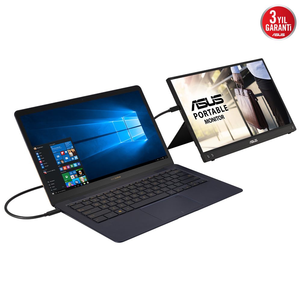 ASUS ZenScreen MB16ACV 15.6” Full HD Taşınabilir Monitör