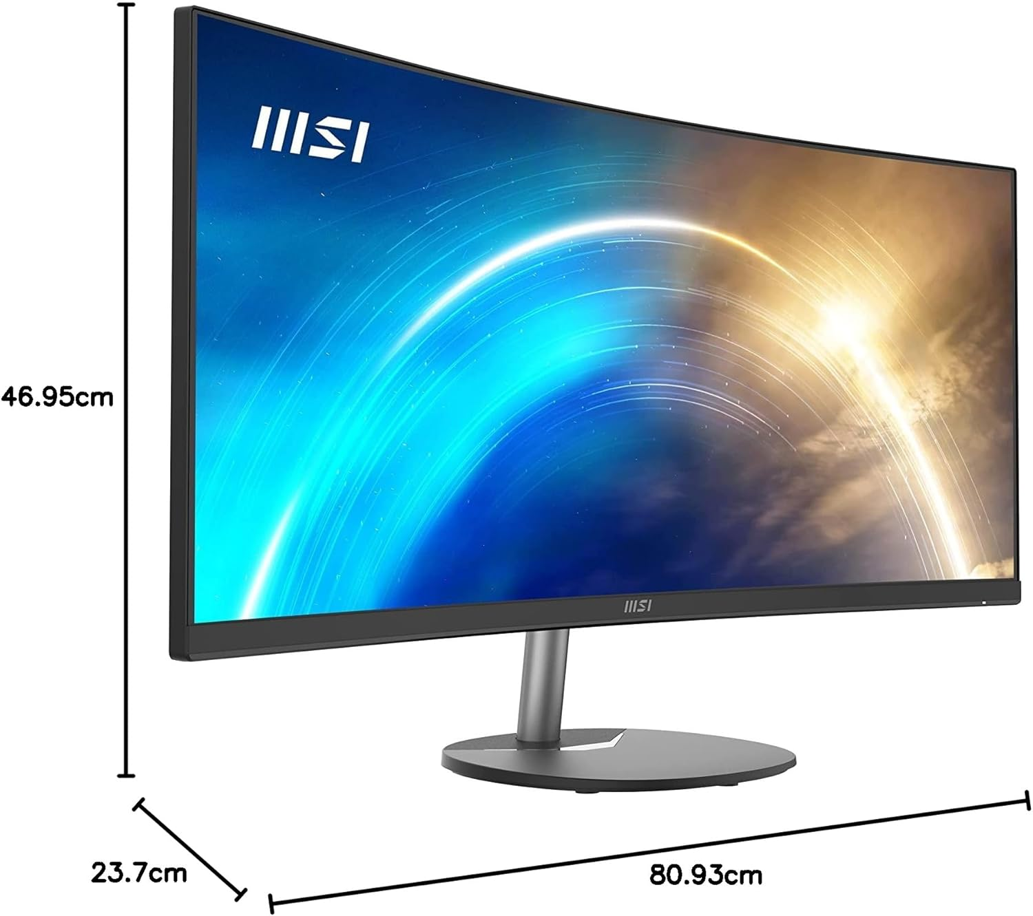 MSI Pro MP341CQ 34” VA UWQHD Curved Monitör