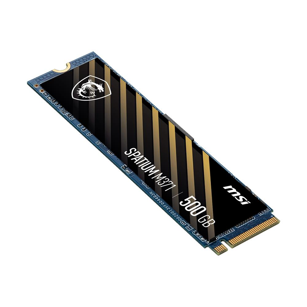 MSI Spatium M371 500GB PCIe NVMe M.2 SSD Disk
