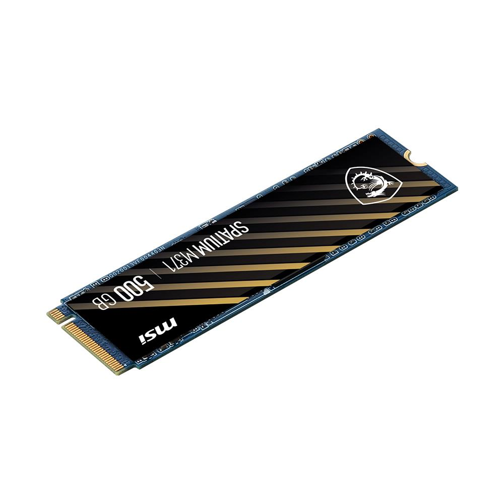 MSI Spatium M371 500GB PCIe NVMe M.2 SSD Disk