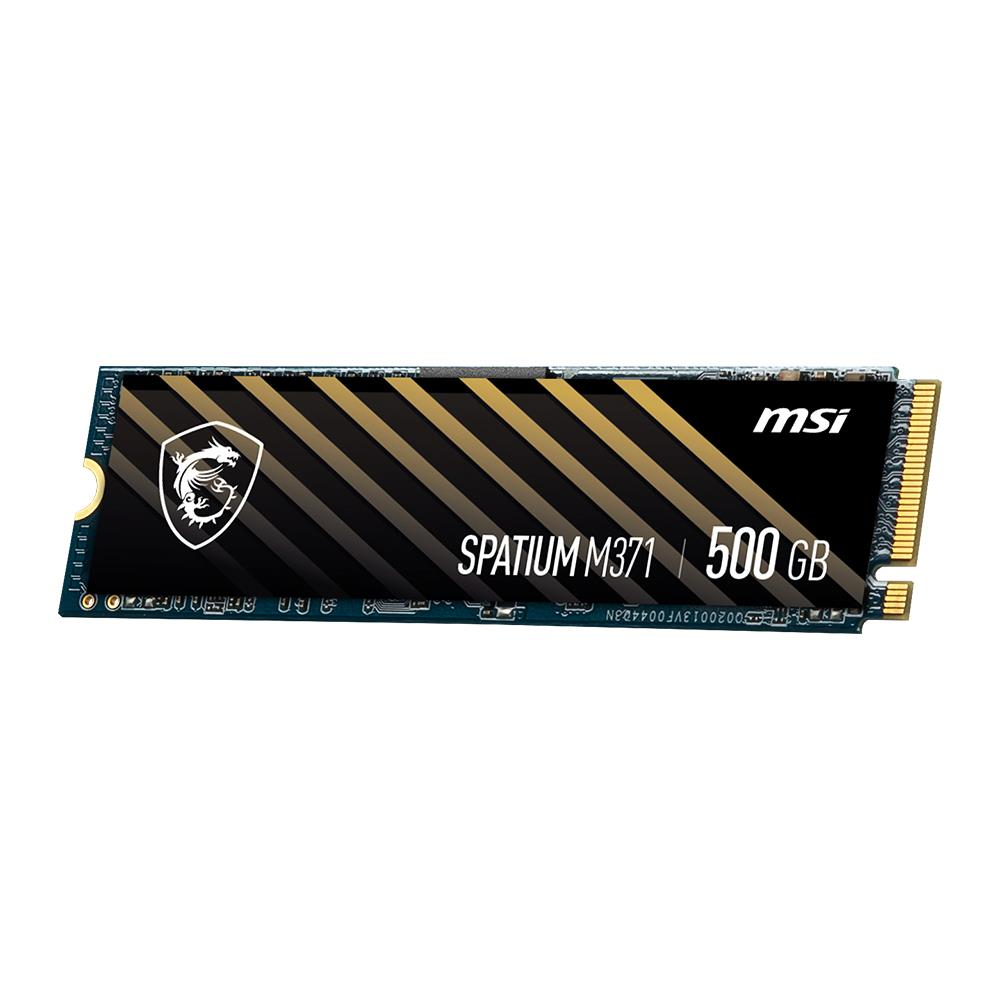MSI Spatium M371 500GB PCIe NVMe M.2 SSD Disk