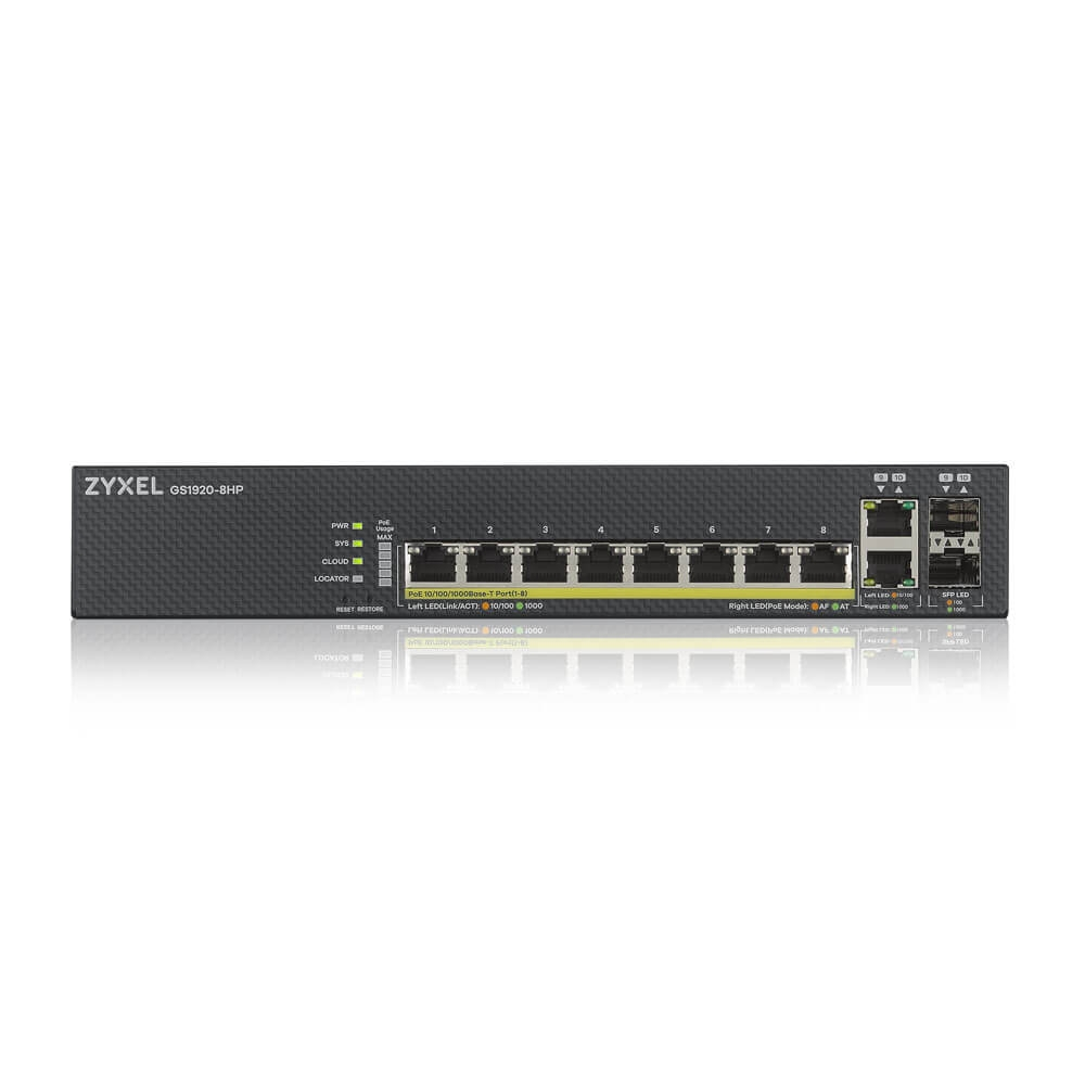 Zyxel GS1920-8HP V2 Gigabit Switch