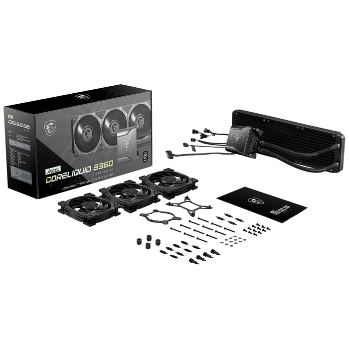 MSI MEG CoreLiquid S360 İşlemci Sıvı Soğutucu