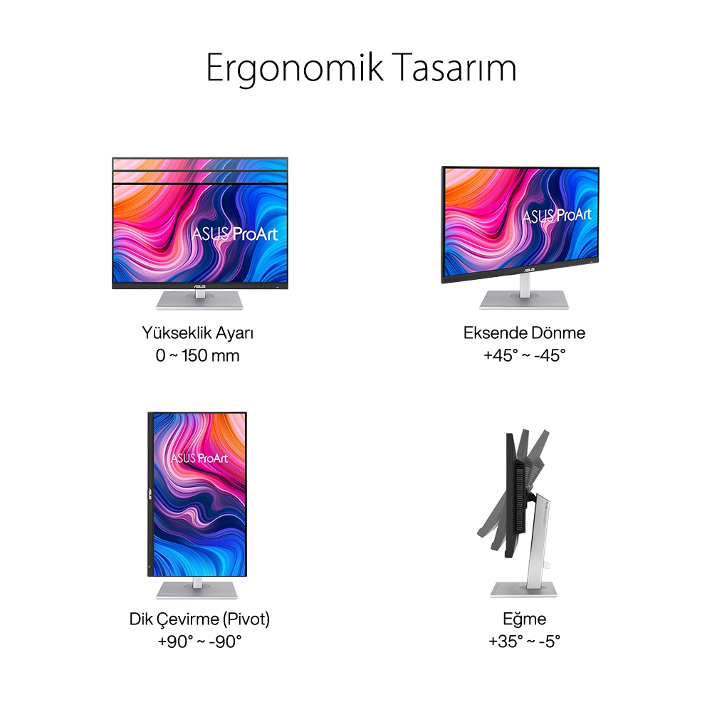 ASUS ProArt Display PA278CV 27″ IPS WQHD Monitör