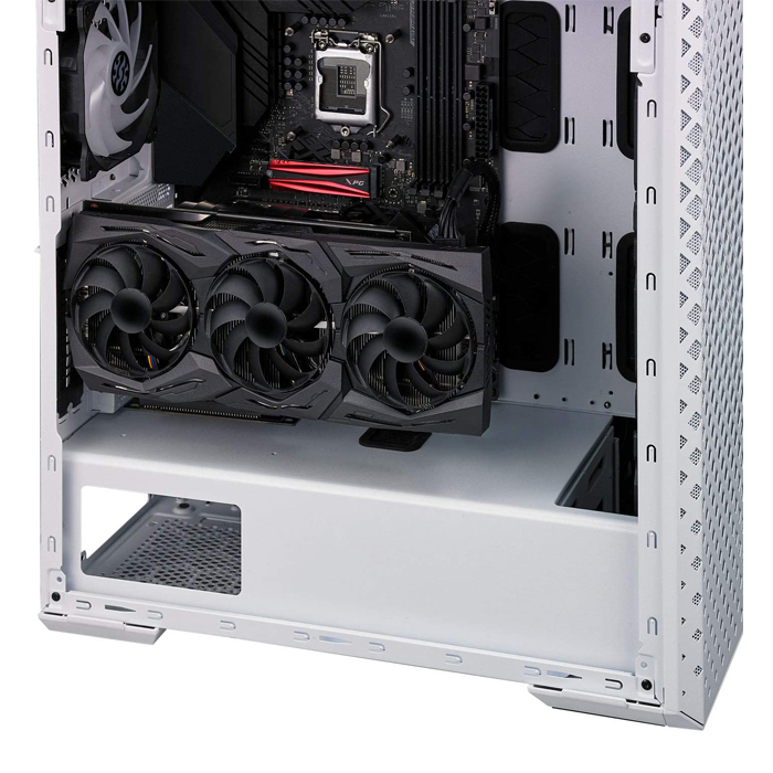 XPG DEFENDER PRO-WHCWW Beyaz E-ATX Mid-Tower Gaming Kasa