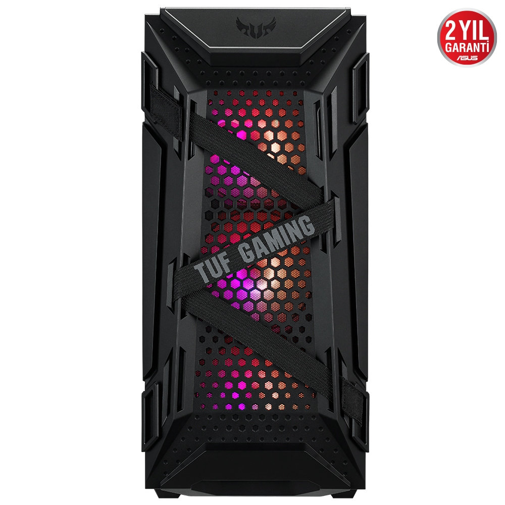 ASUS TUF Gaming GT301 ARGB Fanlı Temperli Cam USB 3.1 ATX Mid-Tower Gaming Kasa
