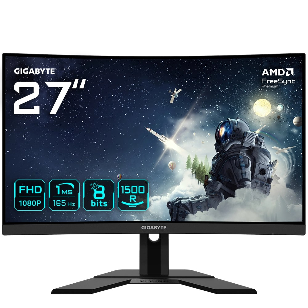 Gigabyte G27FC-A 27″ 1ms 165Hz VA Full HD Adaptive-Sync Curved Gaming Monitör